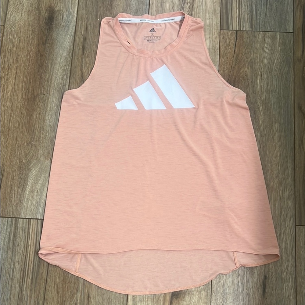 Adidas Women's Soft Peach Muscle Tee -Sz Small